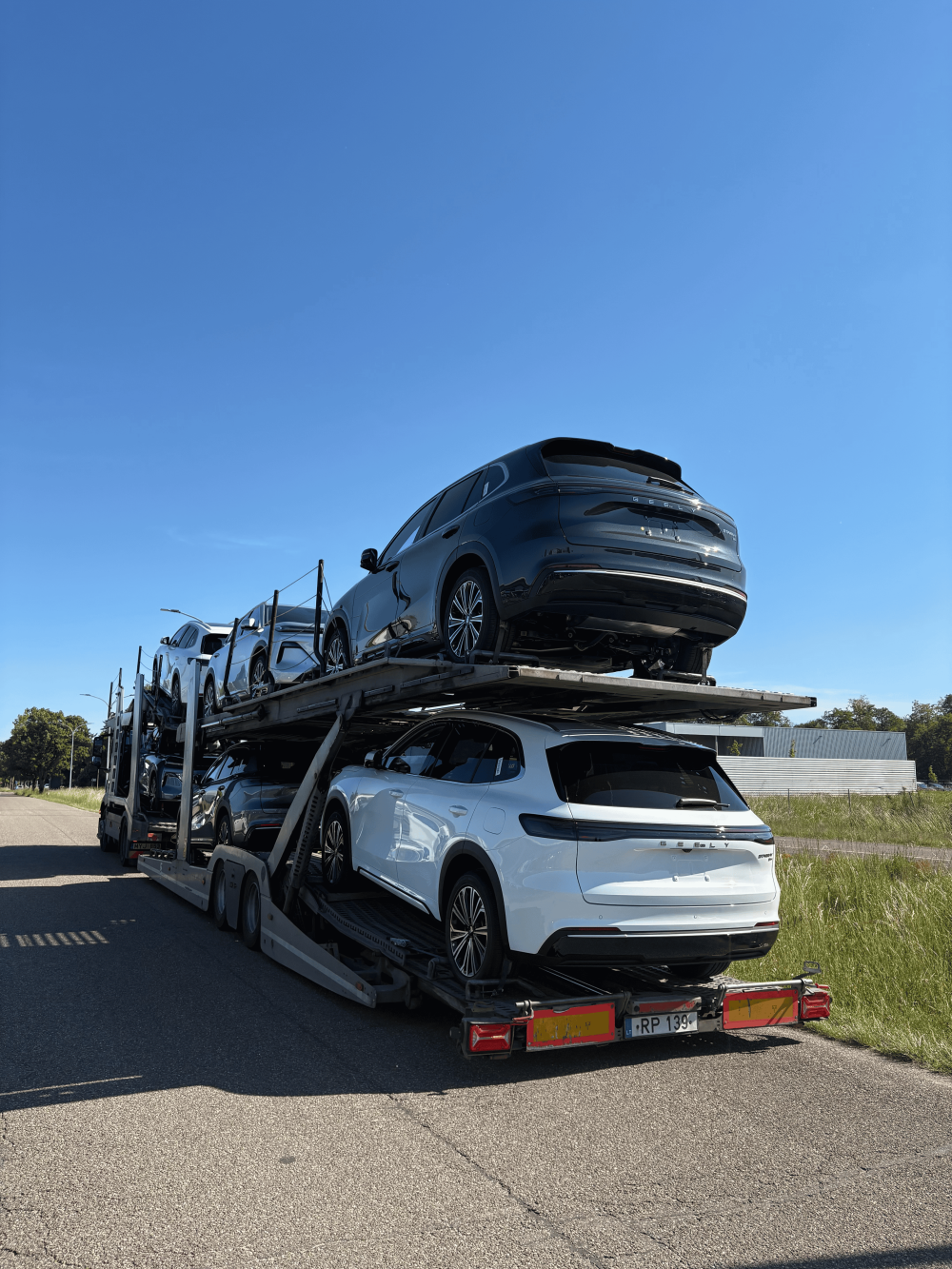 Livraison de v&eacute;hicules Geely Neufs &agrave; Haguenau